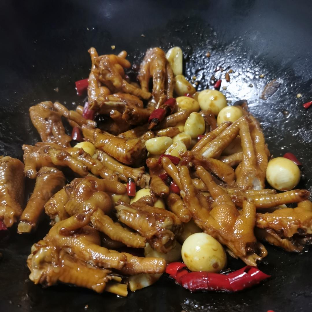 秘制红烧鸡爪