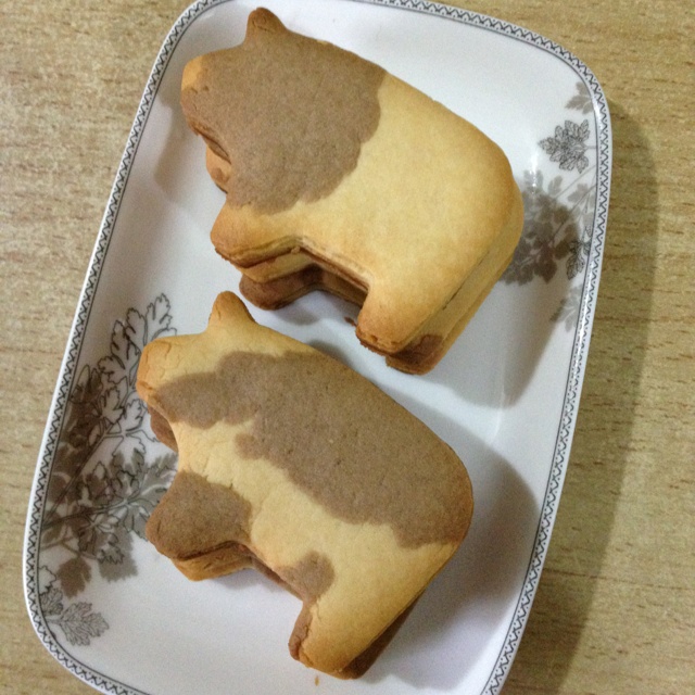 炼乳奶牛饼干