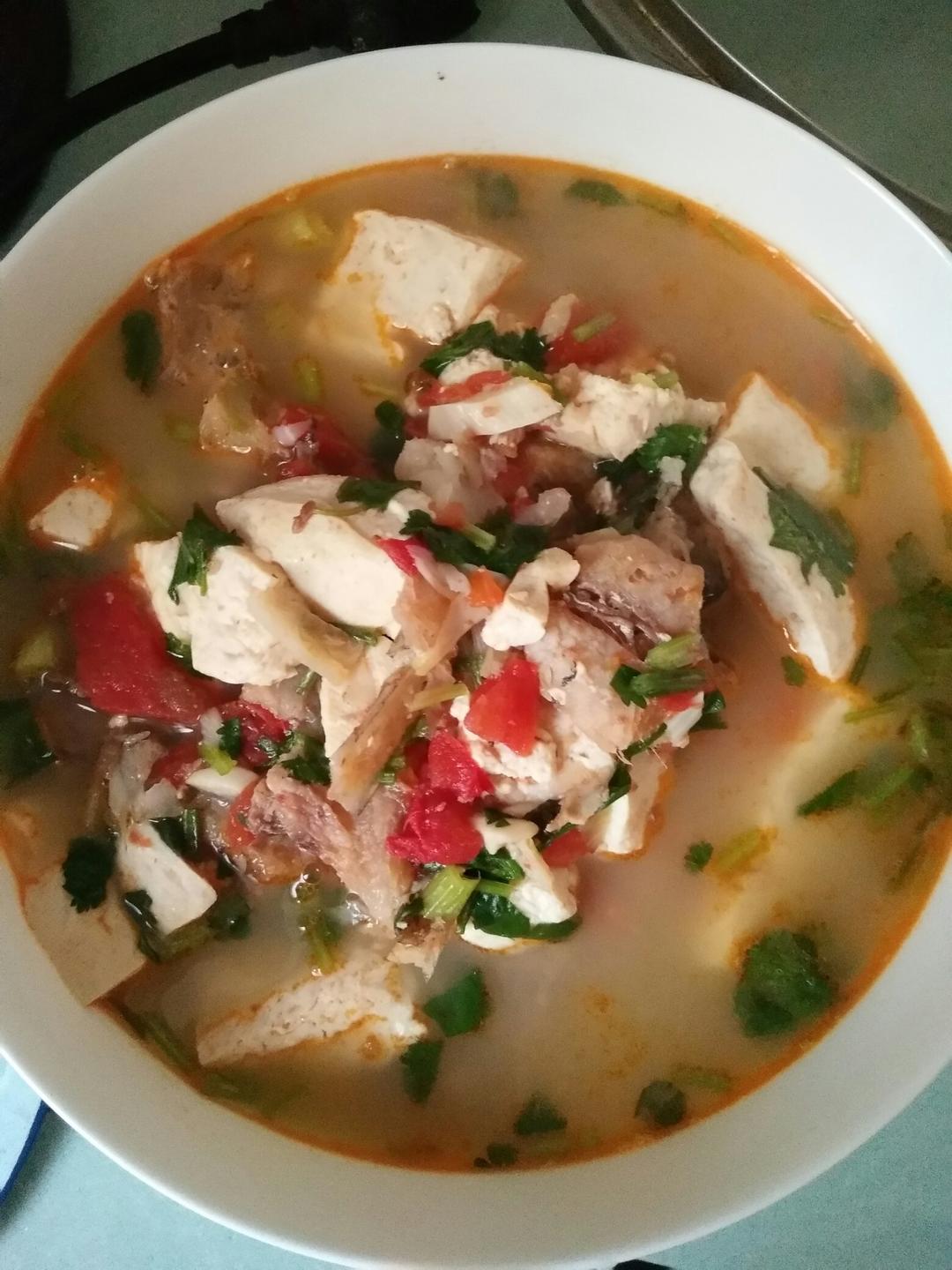 九肚鱼炖豆腐