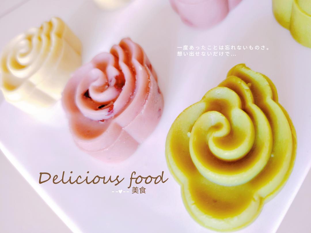 清凉解暑🆒流心绿豆糕（无豆腥味/夏日必备）