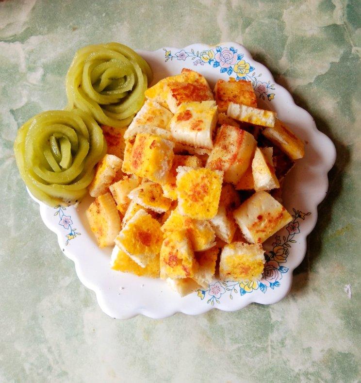 元气早餐【孜然炒馒头】