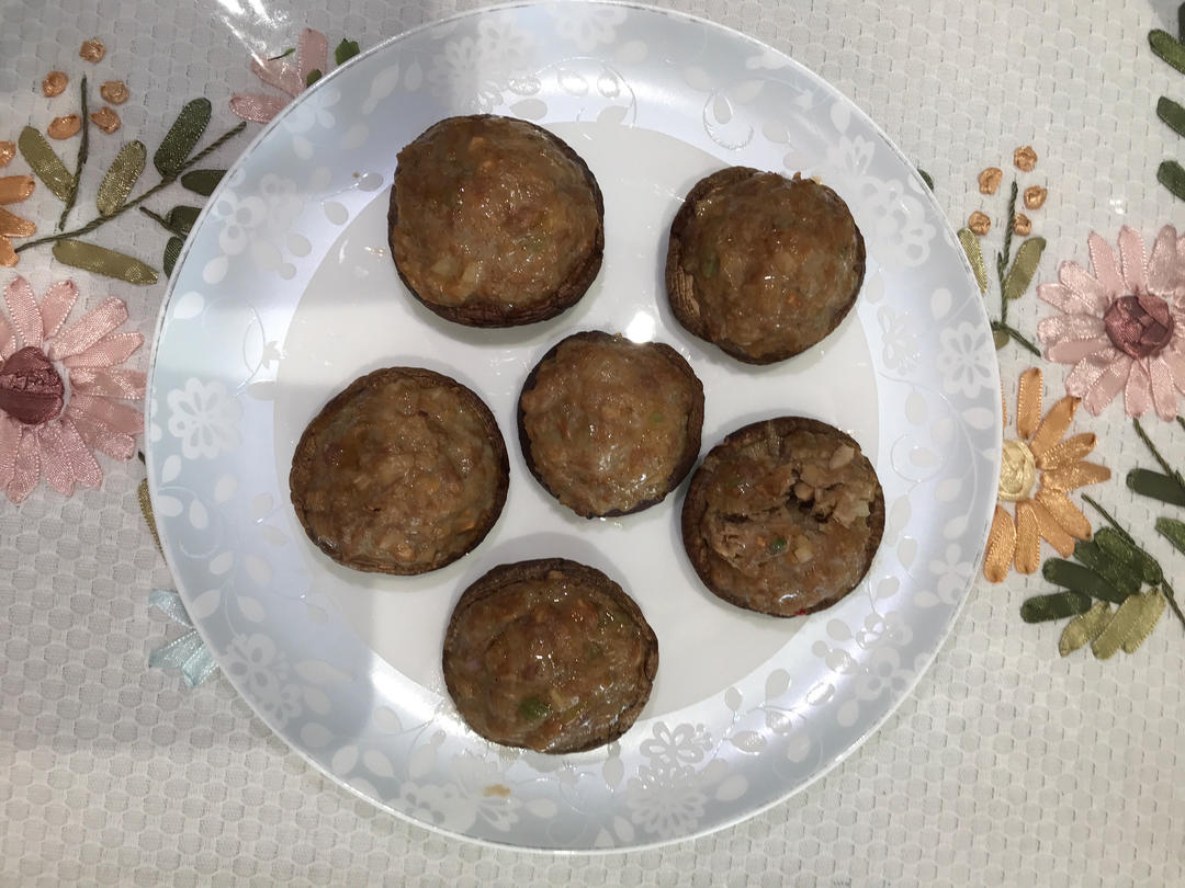 香菇酿肉（烤箱版）
