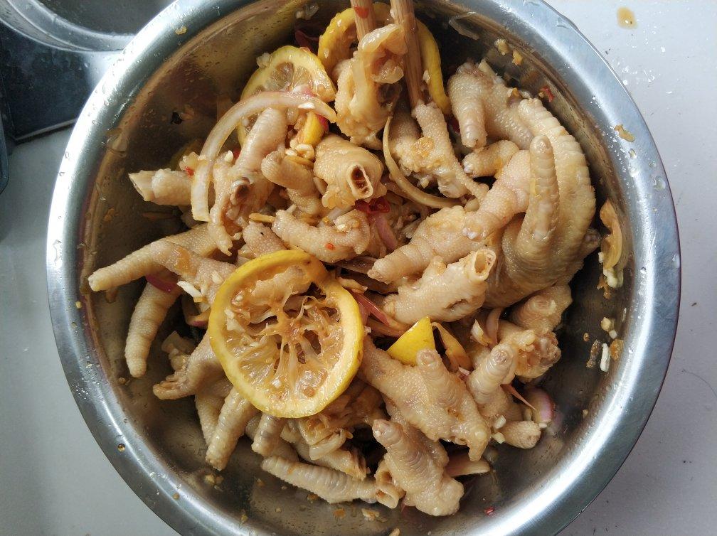 网红柠檬凤爪
