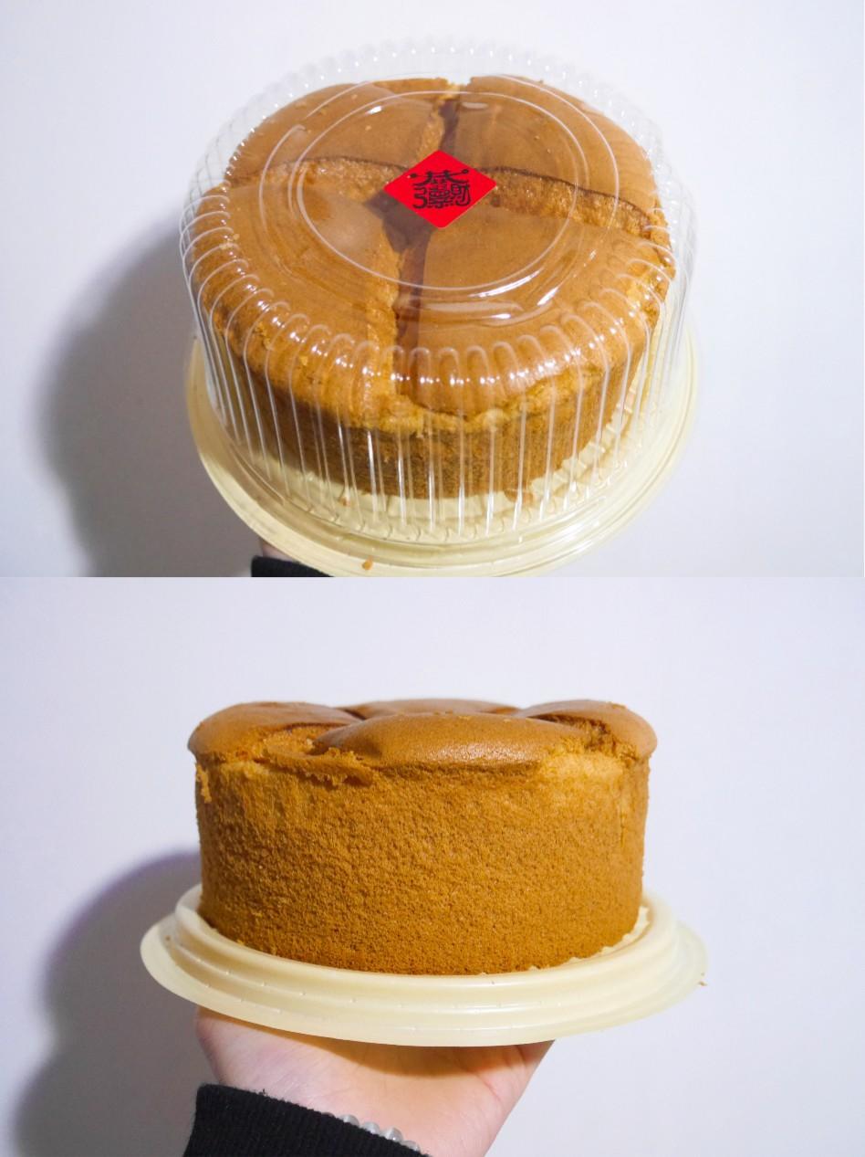 蜂蜜戚风蛋糕（六寸）