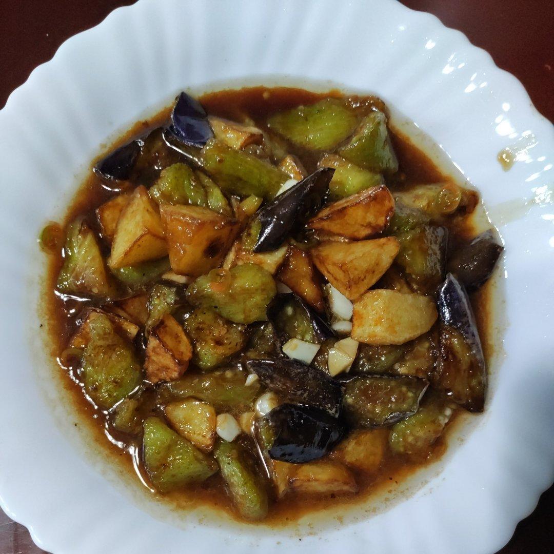家常菜|红烧茄子