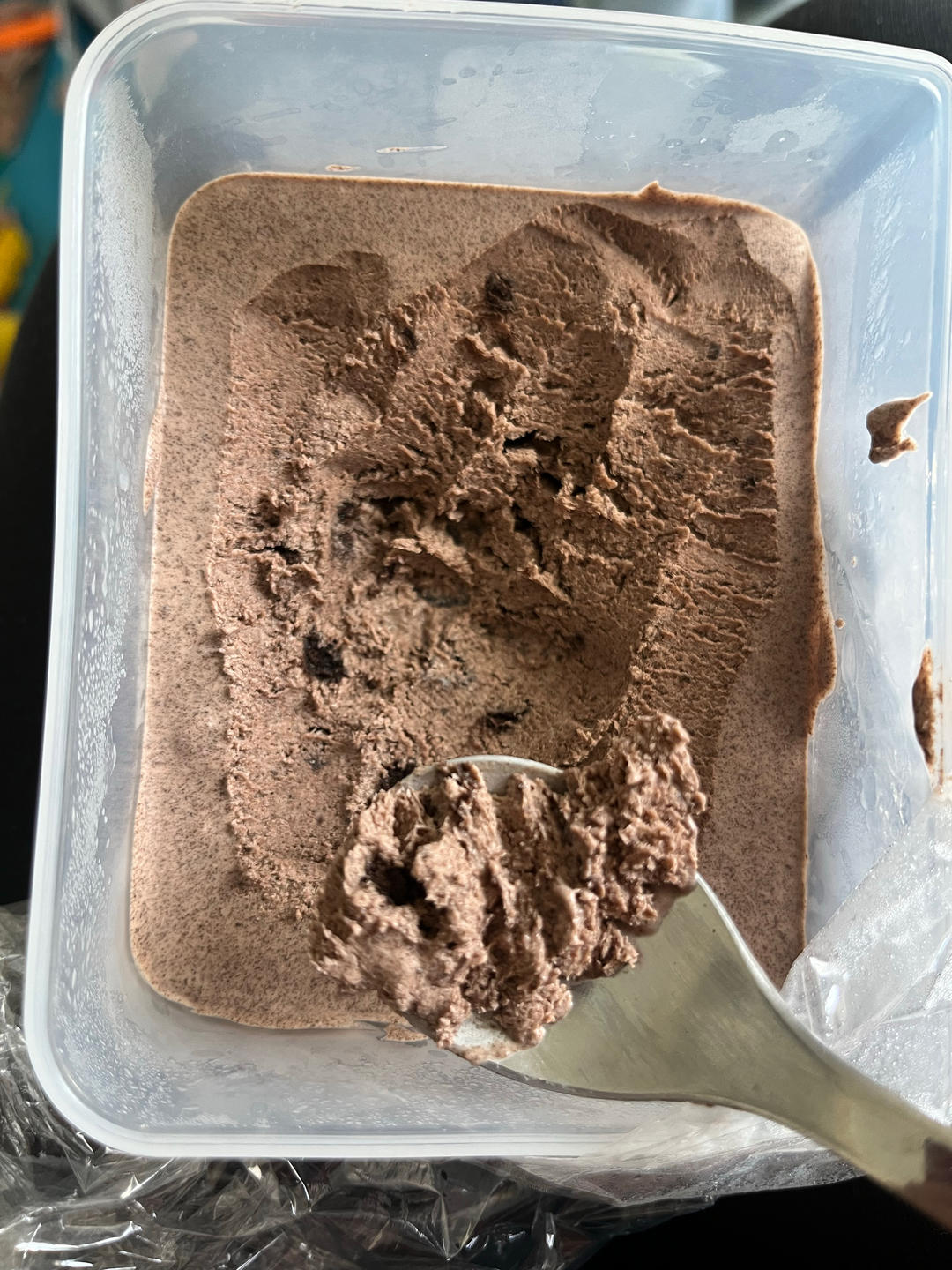 无蛋无水无冰渣，超简单巧克力冰淇淋