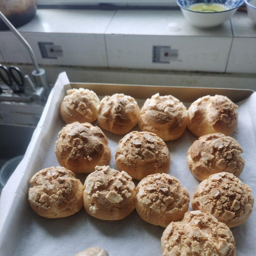 酥皮泡芙新手一次成功（附卡仕达酱做法）