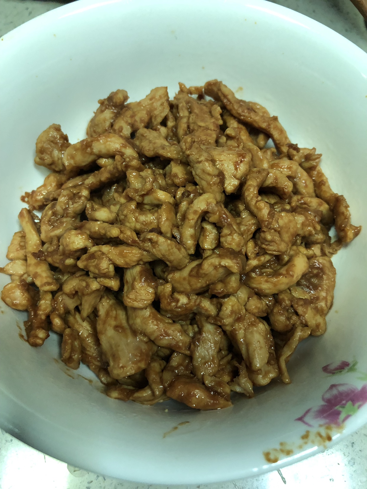 老上海味道—鸡毛菜肉丝炒面的做法 步骤9