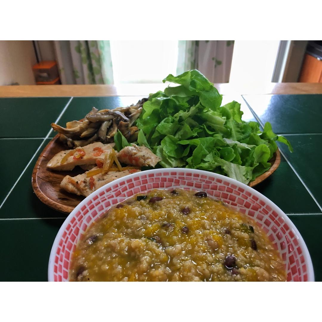 照烧杏酱烤鸡胸丨健康·三餐