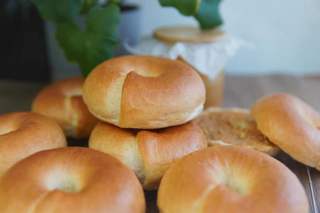 极简百搭原味贝果做法分享的做法
