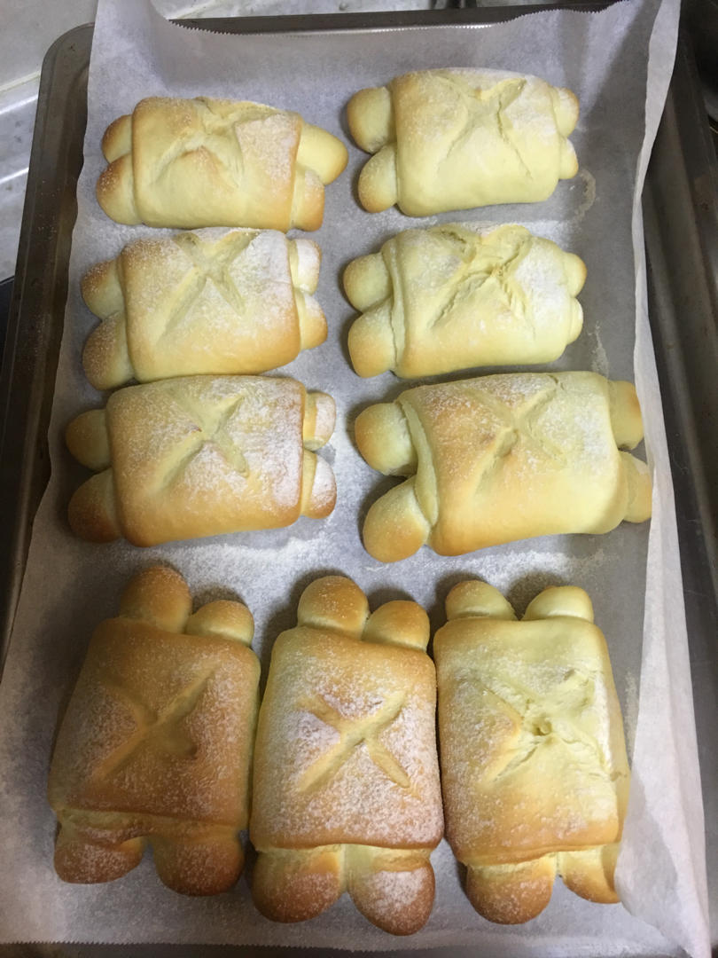 超软牛奶小面包