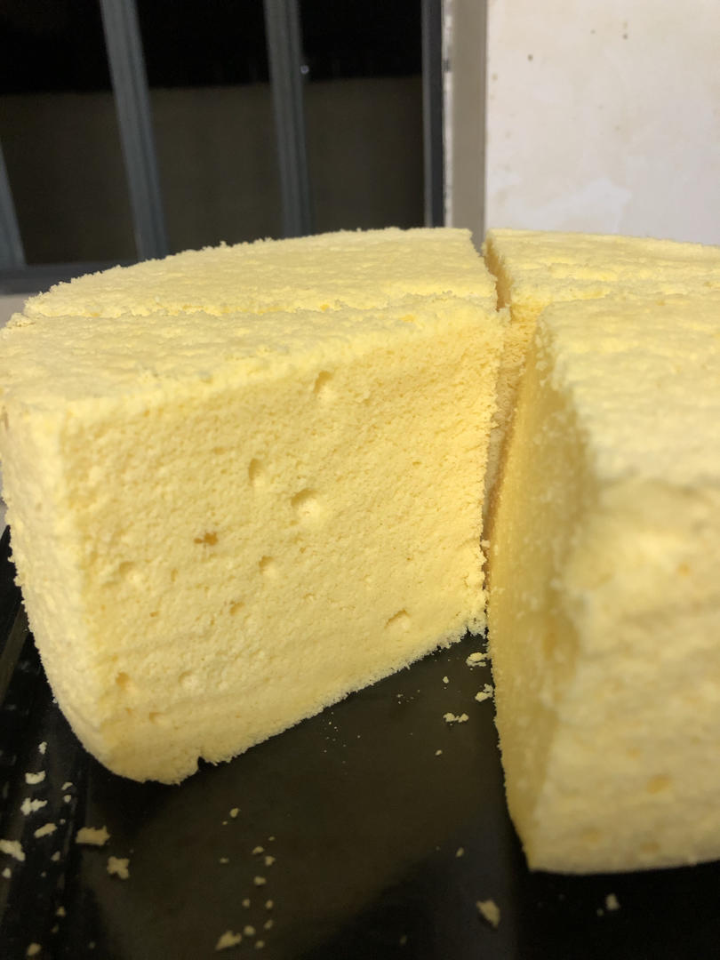 不用烤箱也能做出松软美味的蛋糕，蒸粘米粉(大米粉)蛋糕