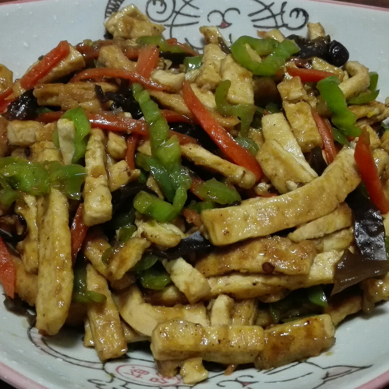 鱼香豆腐丝