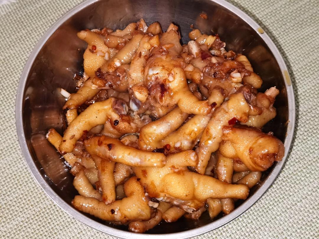 然妈小灶.蒜香鸡脚