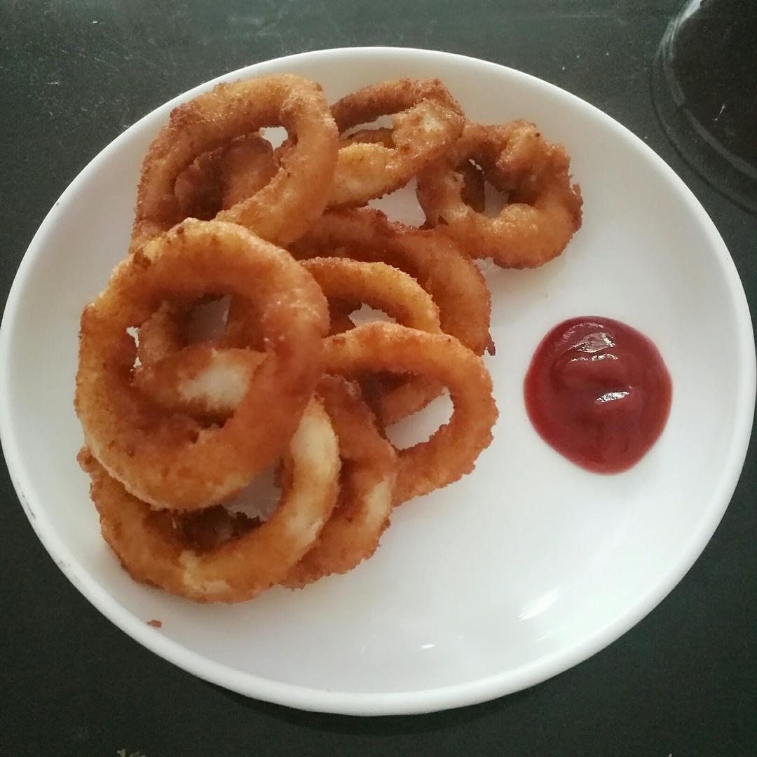 酥炸鱿鱼圈——好吃到停不了口