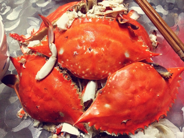 清蒸梭子蟹