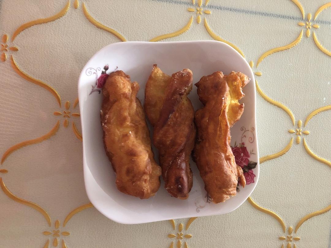 家庭版香酥油条