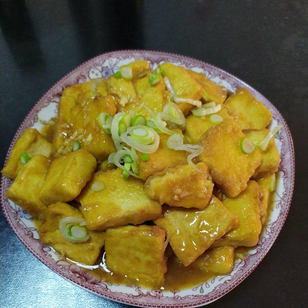 无敌好吃的香煎豆腐