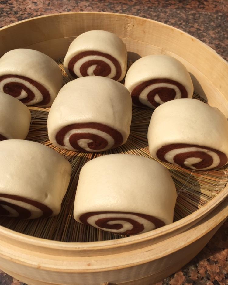 细腻光滑一次发酵牛奶馒头