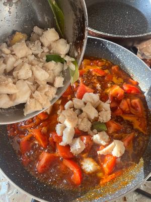 番茄汁鳕鱼炖豆腐【汤汁下饭】的做法 步骤7
