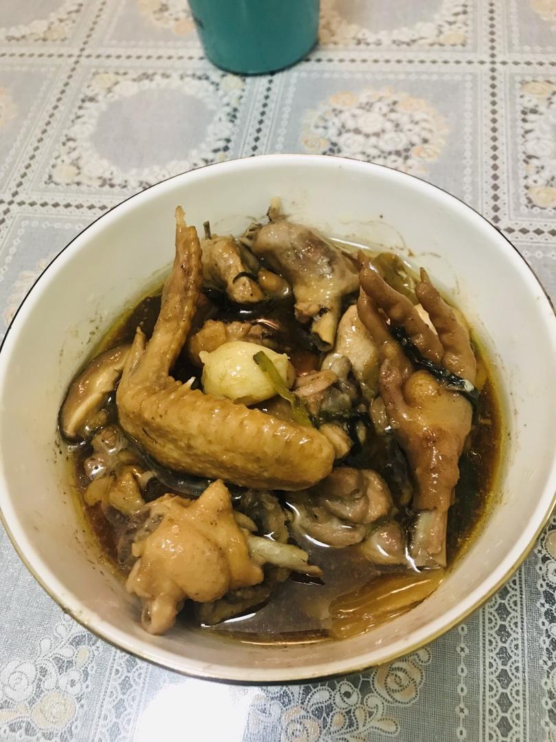 香菇蒸滑鸡