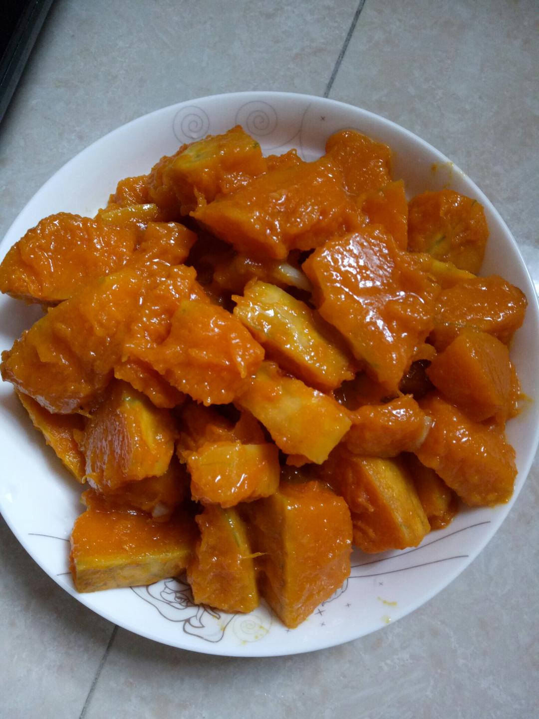 炒南瓜（超级简单）