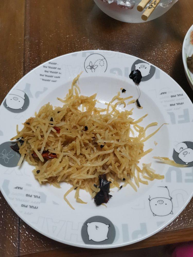 无敌减脂菜-清炒萝卜丝