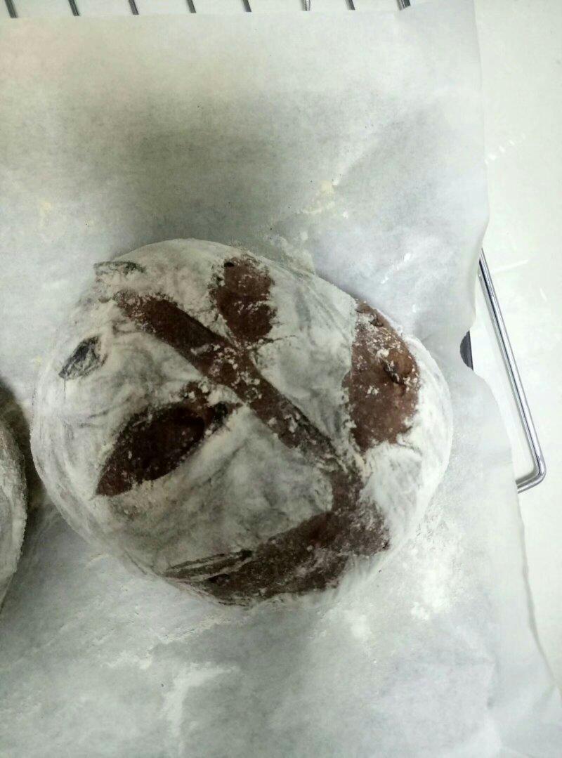 黑麦蔓越莓软欧包