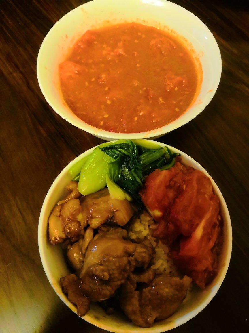 照烧鸡腿饭