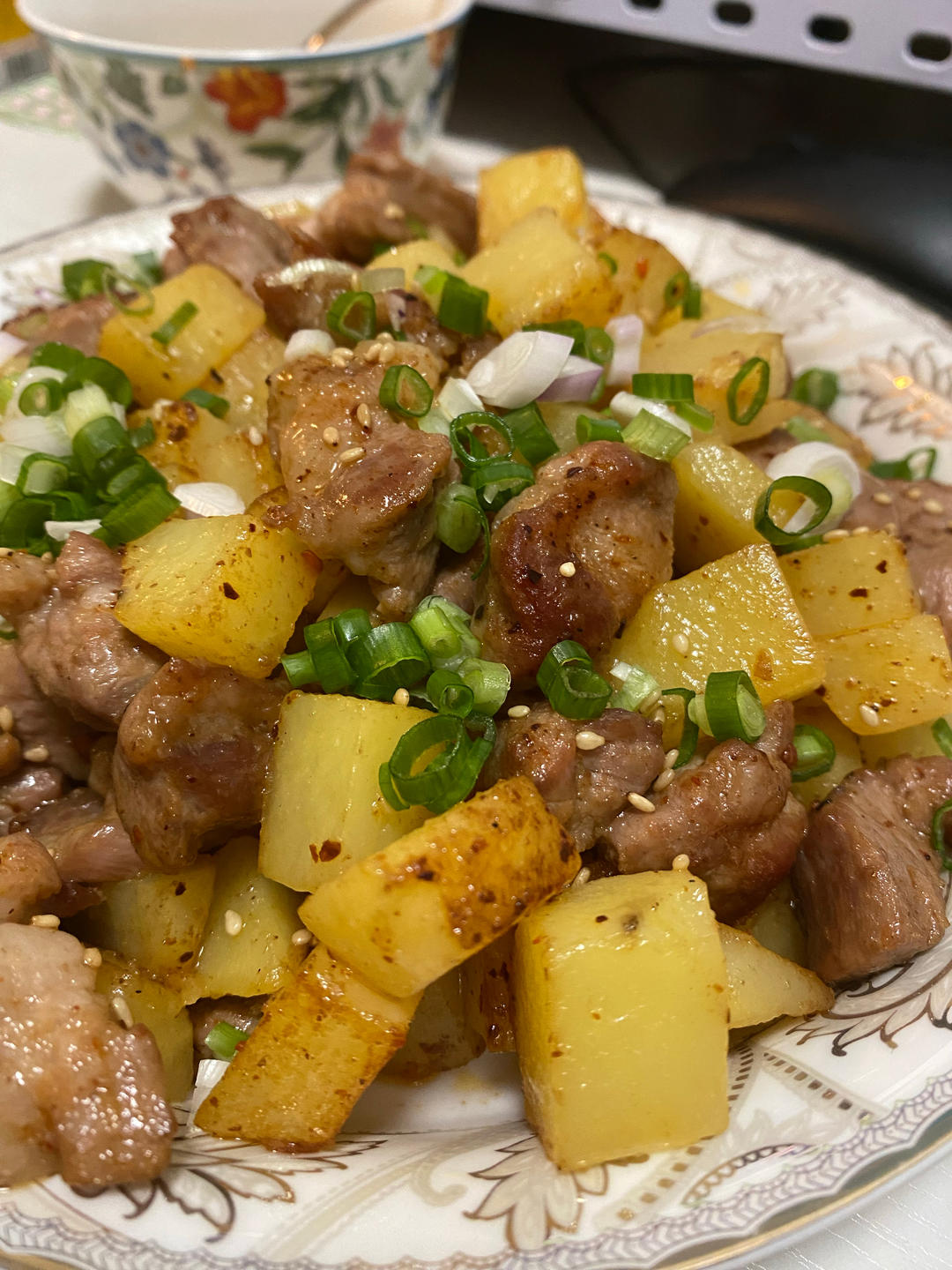 梅花肉土豆