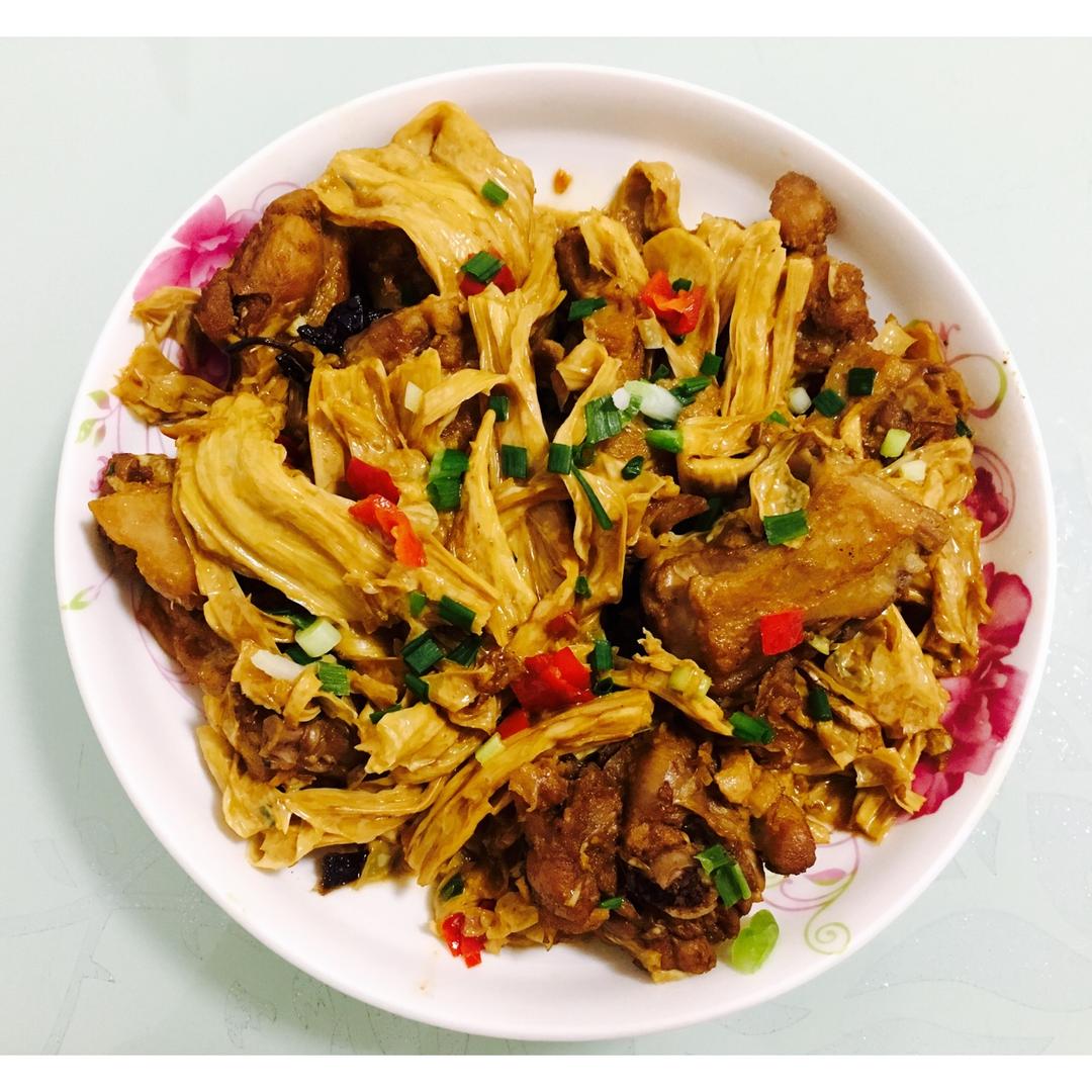 我就是爱做菜别叫我停下来1做的腐竹烧鸭