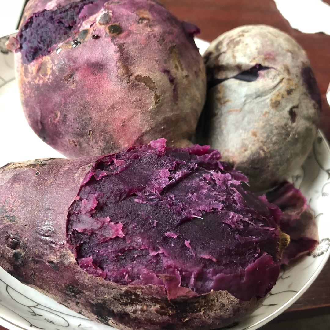 蒸紫薯