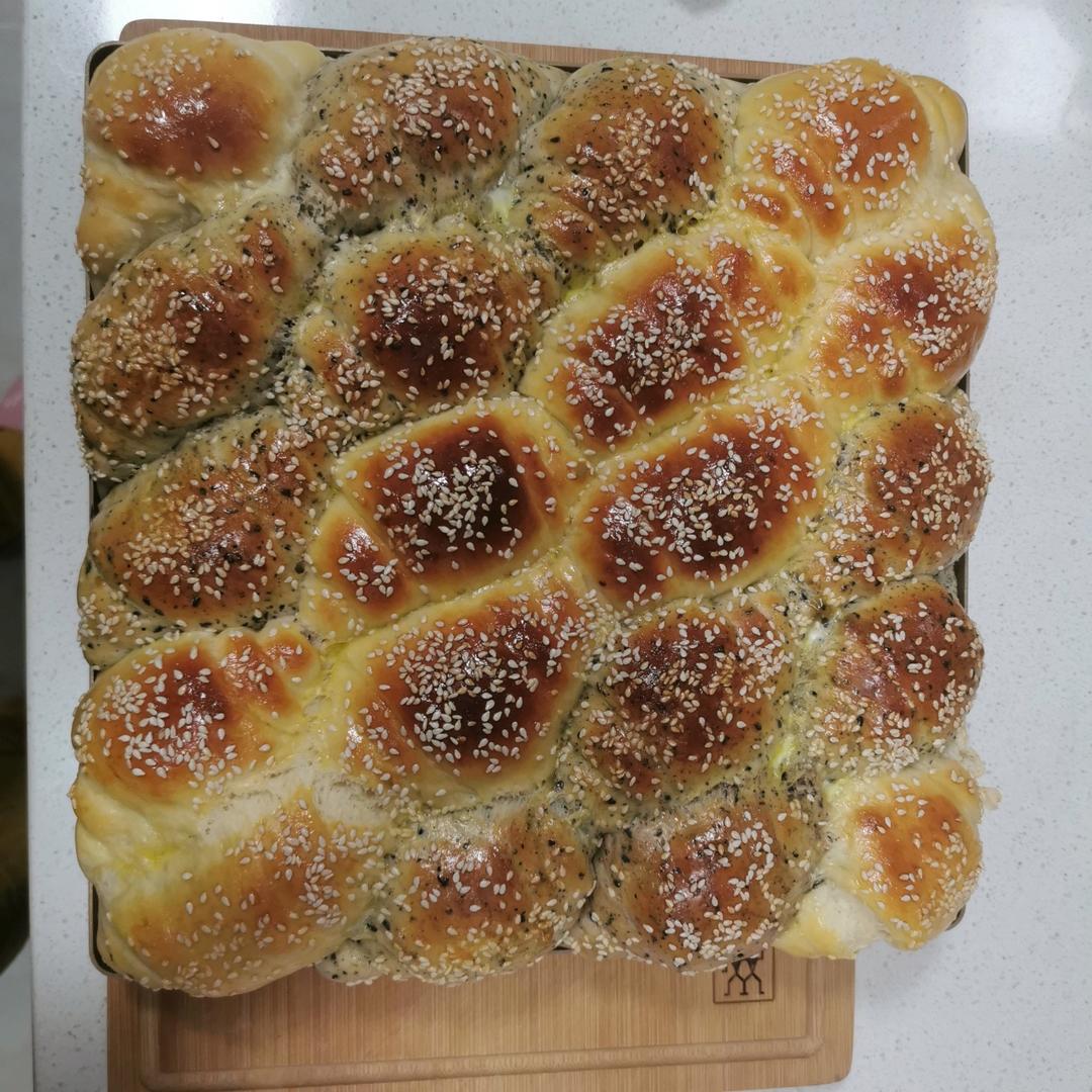 牛奶面包卷（直接法）