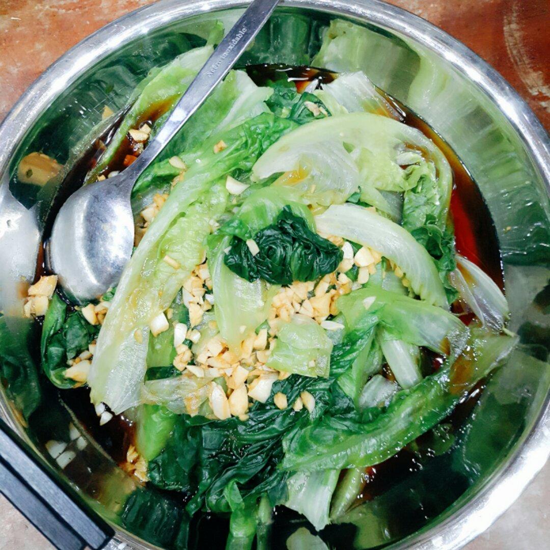 家常菜 蚝油生菜