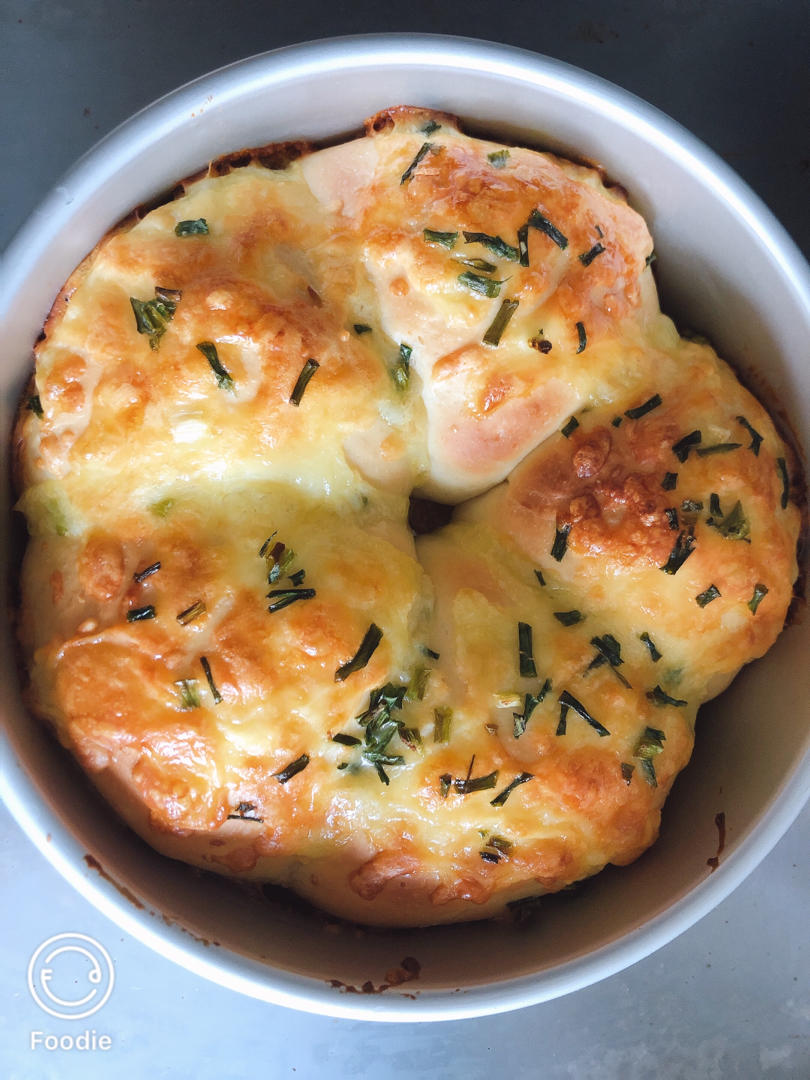 一次性发酵拉丝肉松芝士葱香面包