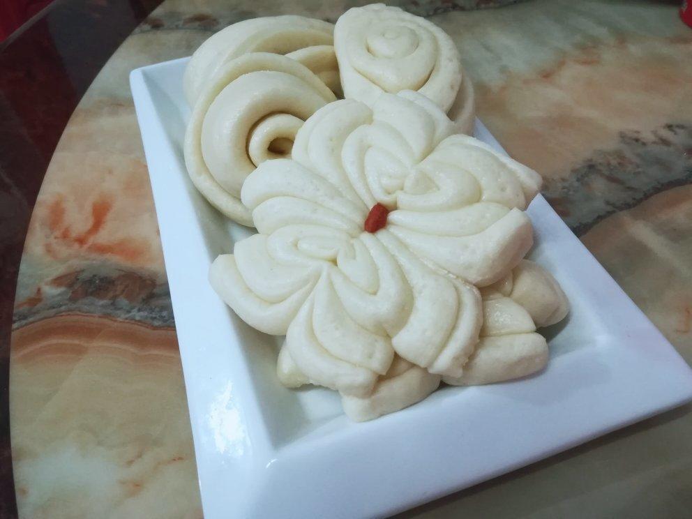 发酵面团—菊花包（内附小视频）