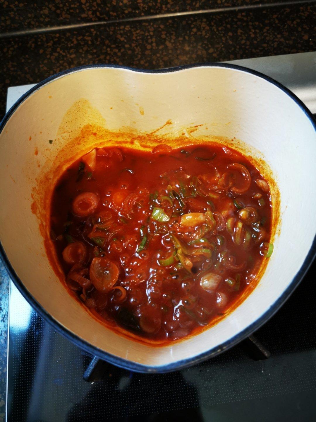 海鲜豆腐汤