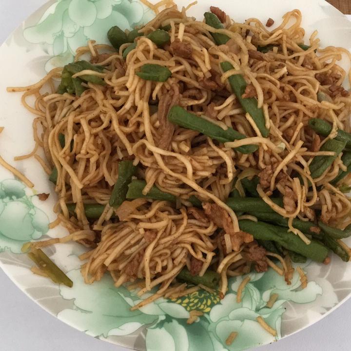 河南豆角蒸卤面