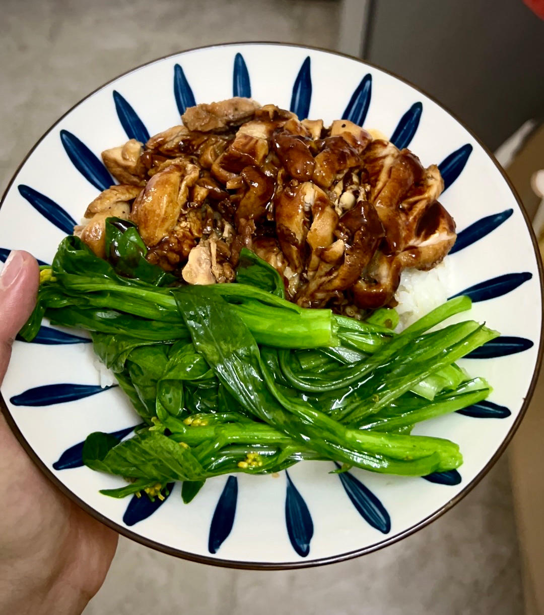 照烧鸡腿饭
