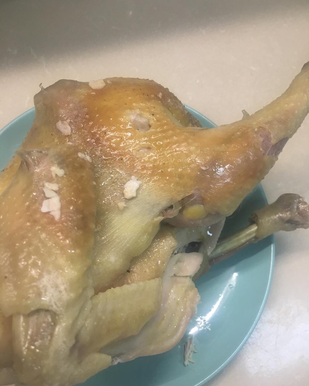 电饭煲版盐焗鸡