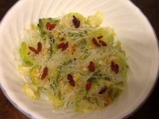 蒜茸粉丝蒸丝瓜