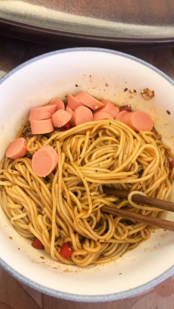 🔥好吃到爆的酸辣葱油拌面‼️零难度