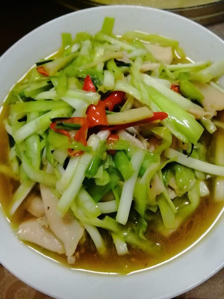 墨鱼干炒韭菜花