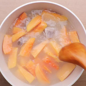 木瓜排骨汤的做法 步骤4