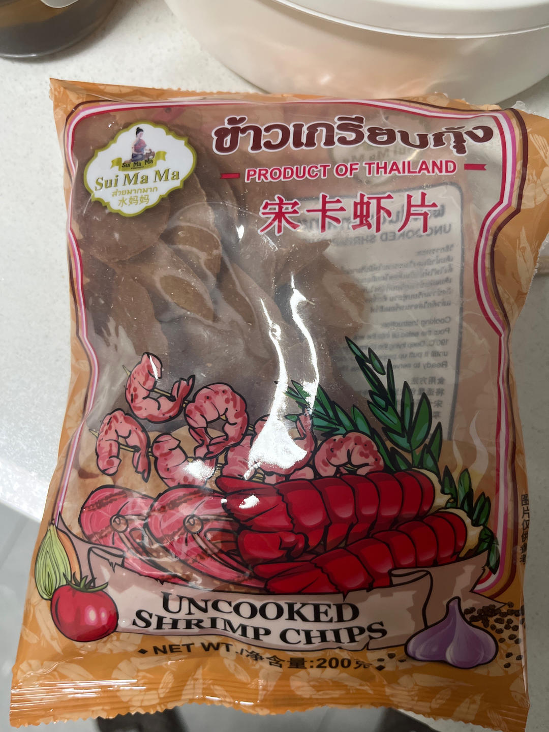 无油龙虾片 2分钟 空气炸锅版