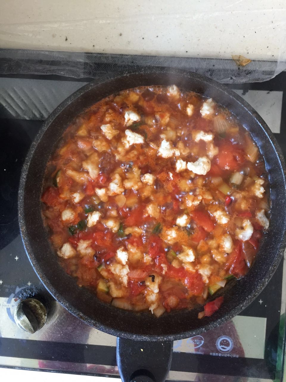 西红柿鸡蛋疙瘩汤的做法 步骤6