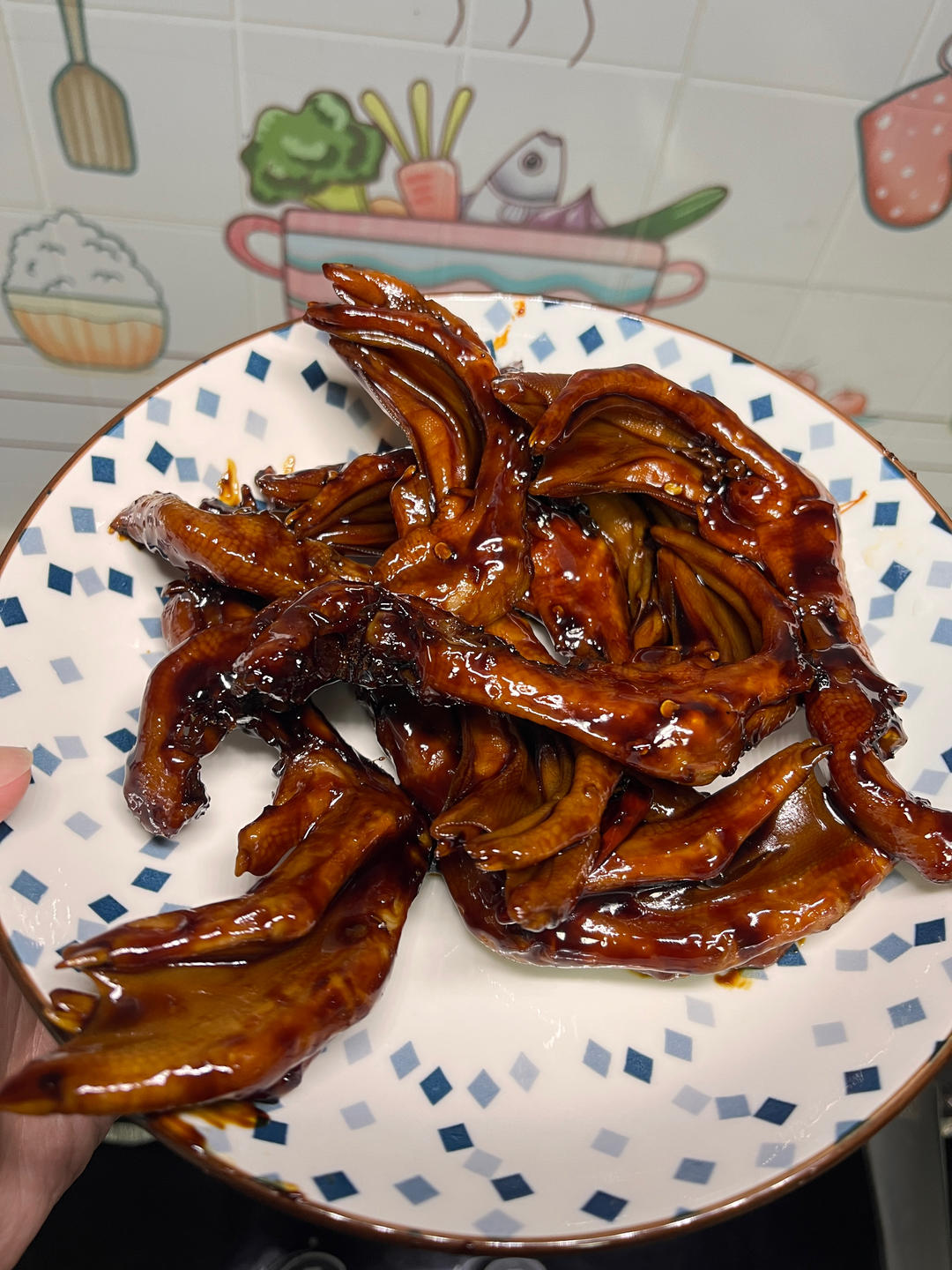 周黑鸭味～～～鸭翅 鸭爪