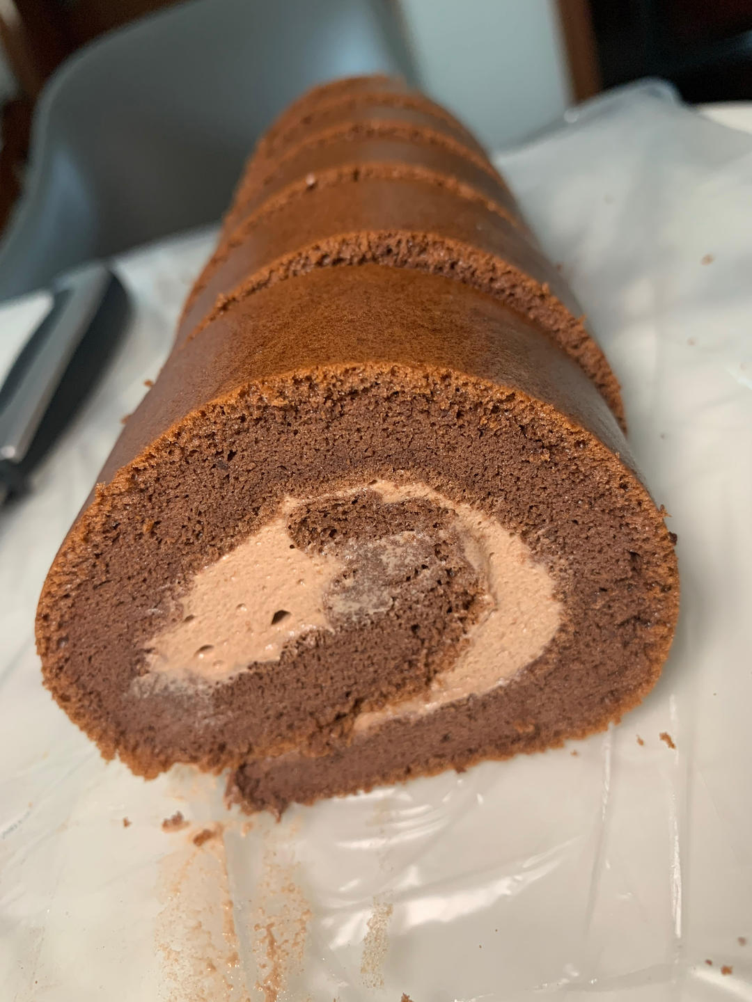 可可蛋糕卷