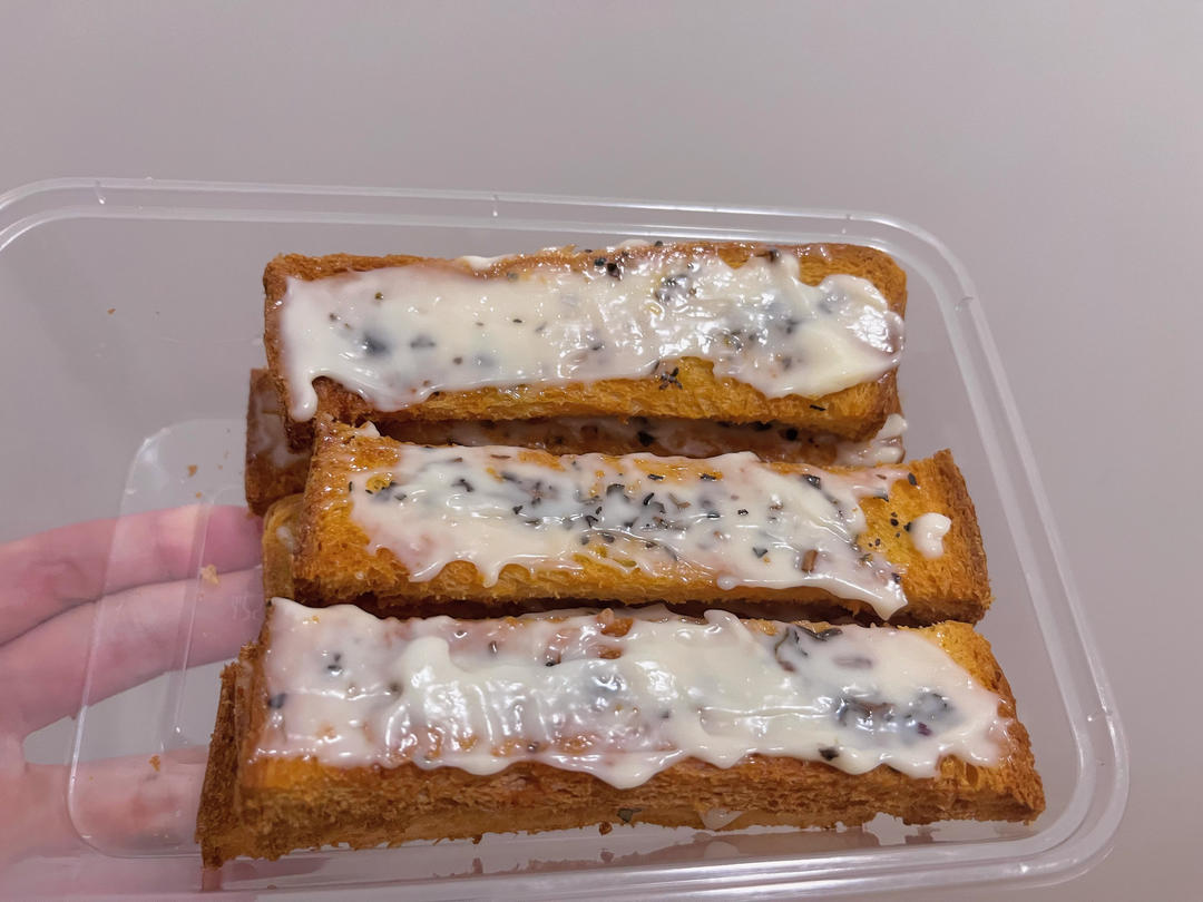 三款烤吐司脆片