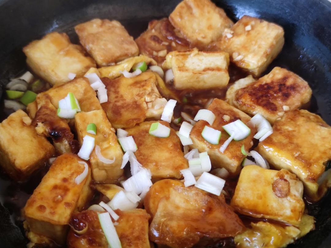 无敌好吃的香煎豆腐